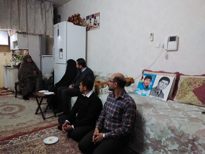 دیدار با مادر شهید بزرگوار «حسن حجاریان»