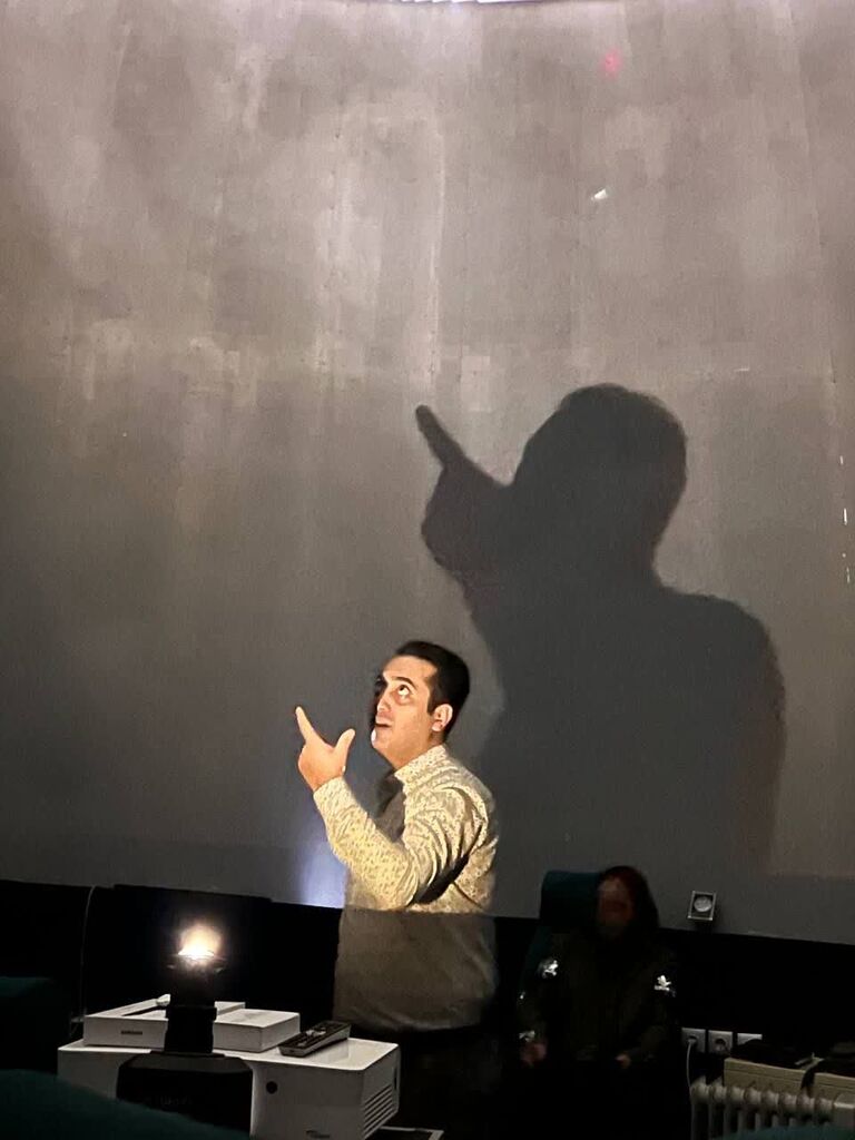 همراهی نوروزی خانه نجوم کانون استان قزوین با مخاطبان