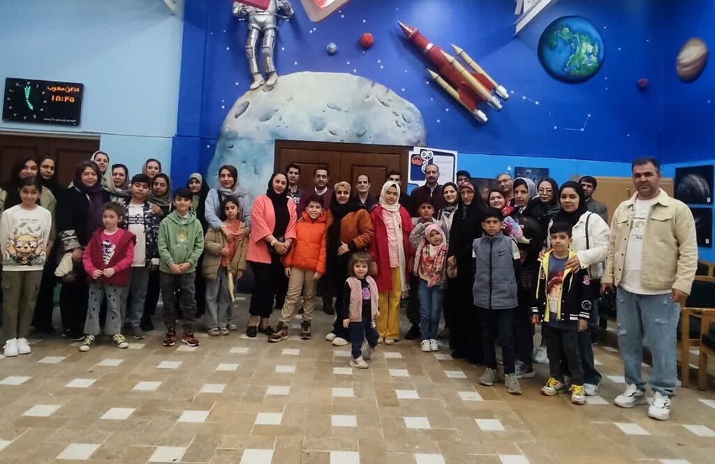 همراهی نوروزی خانه نجوم کانون استان قزوین با مخاطبان