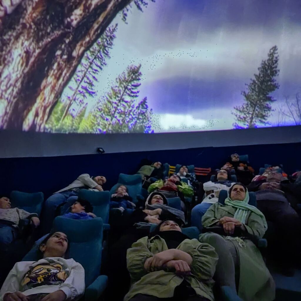 همراهی نوروزی خانه نجوم کانون استان قزوین با مخاطبان