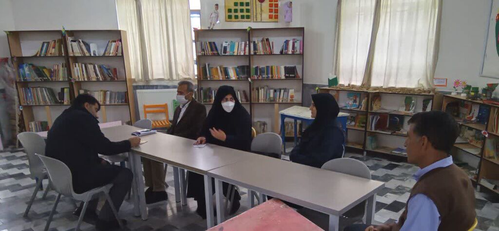 دیدار نوروزی مدیر کل کانون پرورش فکری کانون استان ایلام بامراکز سرابله وشباب