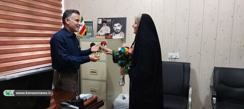 تبریک نوروزی مدیرکل کانون استان بوشهر به کارکنان ستاد