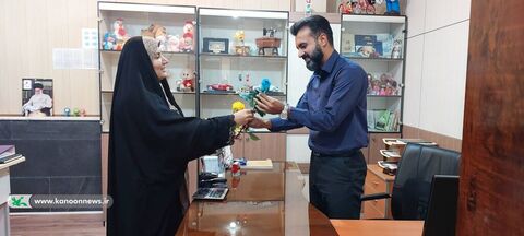 تبریک نوروزی مدیرکل کانون استان بوشهر به کارکنان ستاد