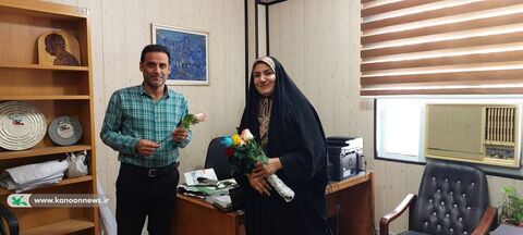تبریک نوروزی مدیرکل کانون استان بوشهر به کارکنان ستاد