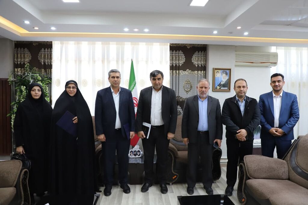 دیدار مدیرکل کانون پرورش فکری کودکان و نوجوانان استان آذربایجان غربی با فرماندار شهرستان سلماس