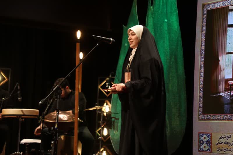 درخشش عضو مرکز فرهنگی هنری شماره ۳۲