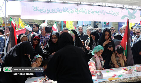 غرفه کانون در روز قدس