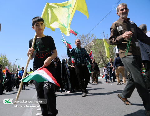 غرفه کانون در روز قدس