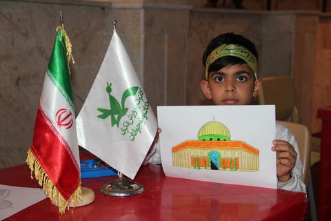 گزارش تصویری از راهپیمایی روز جهانی قدس با برپایی میز خدمت فرهنگی کانون