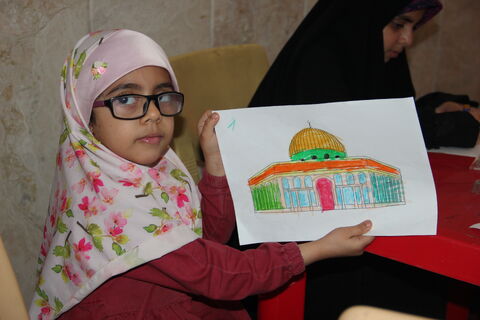 گزارش تصویری از راهپیمایی روز جهانی قدس با برپایی میز خدمت فرهنگی کانون