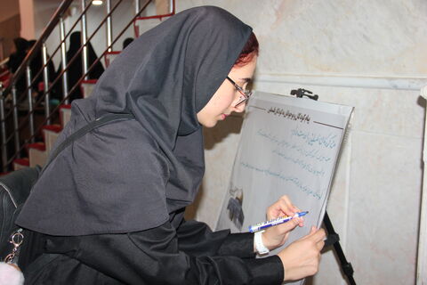 گزارش تصویری از راهپیمایی روز جهانی قدس با برپایی میز خدمت فرهنگی کانون