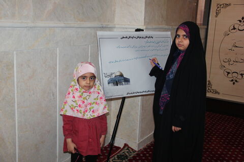 گزارش تصویری از راهپیمایی روز جهانی قدس با برپایی میز خدمت فرهنگی کانون