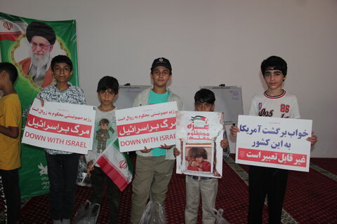 گزارش تصویری از راهپیمایی روز جهانی قدس با برپایی میز خدمت فرهنگی کانون