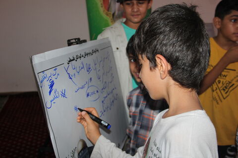 گزارش تصویری از راهپیمایی روز جهانی قدس با برپایی میز خدمت فرهنگی کانون