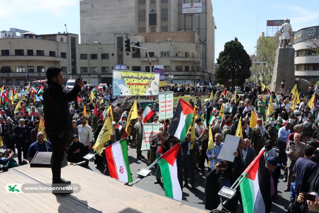 حمایت کودکان ایران از بچههای فلسطین