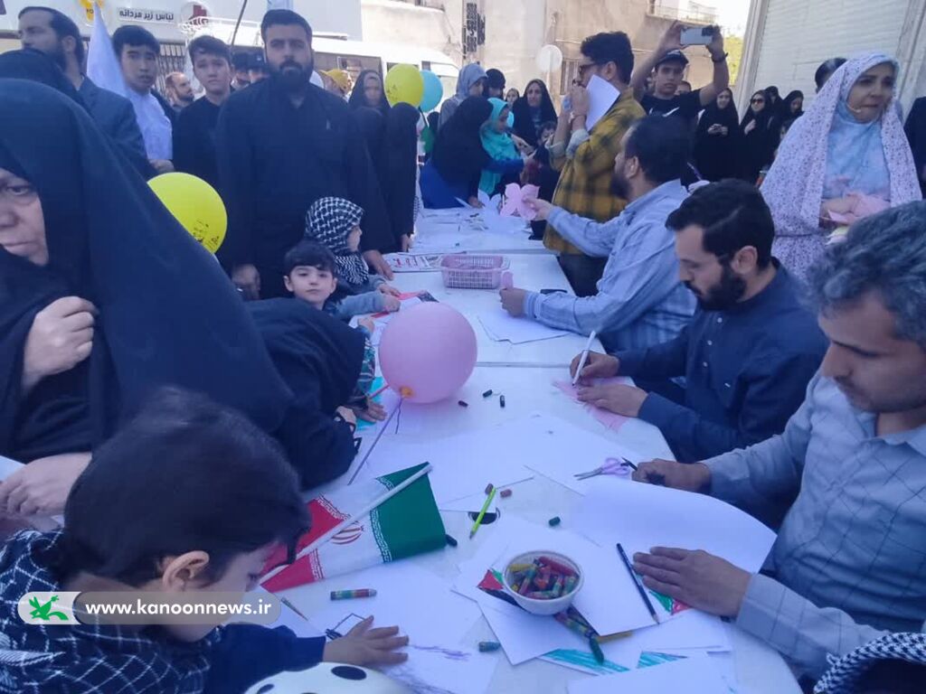 راهپیمایی و گردهمایی کودکان و نوجوانان در روز قدس با حضور کانون پرورش فکری رقم خورد
