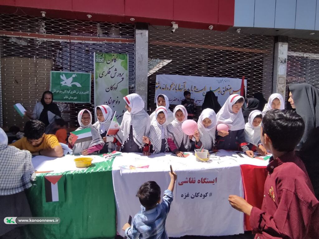 برپایی غرفههای فرهنگی، هنری قبل و حین راهپیمایی روز جهانی قدس