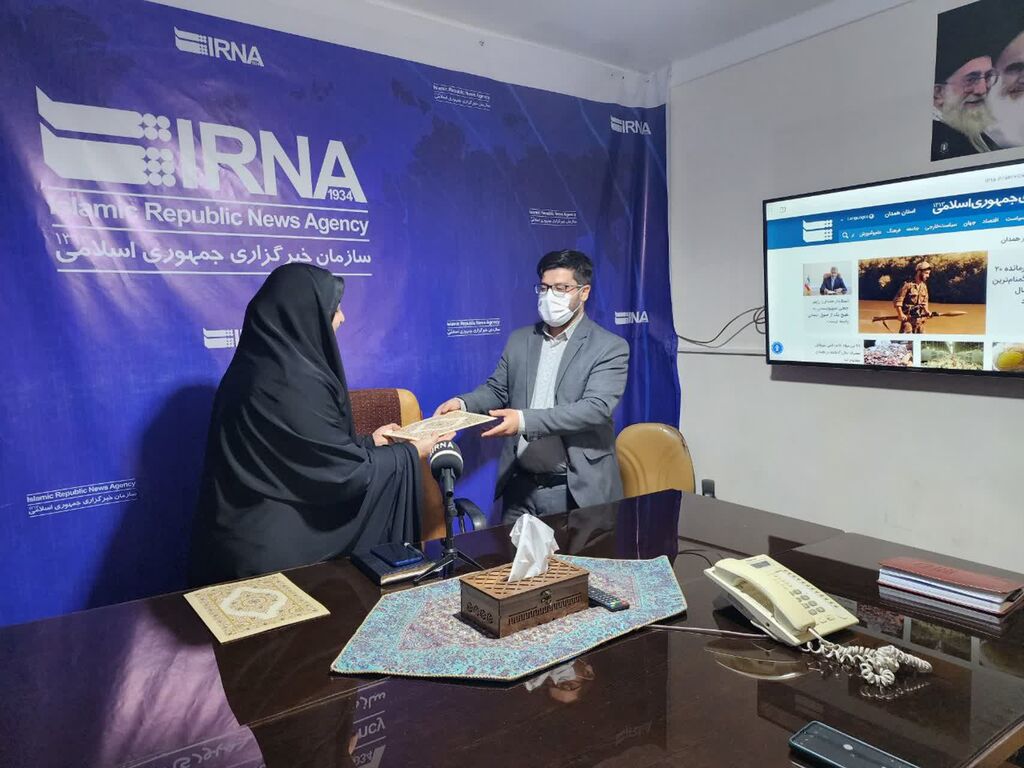 بازدید مدیرکل کانون پرورش فکری کودکان و نوجوانان از دفتر خبرگزاری ایرنا