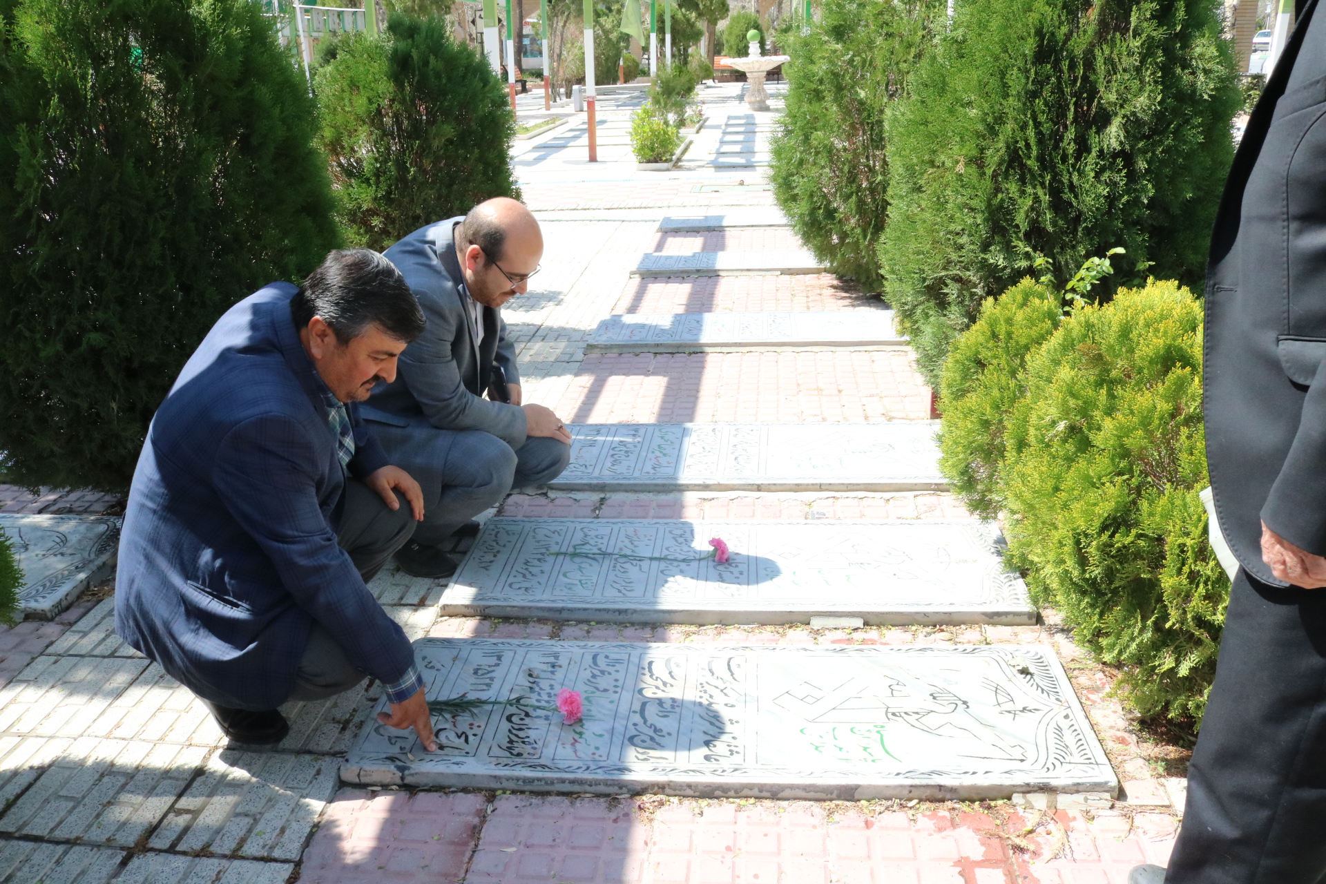 تجدید میثاق کارکنان کانون استان مرکزی با آرمانهای شهدا