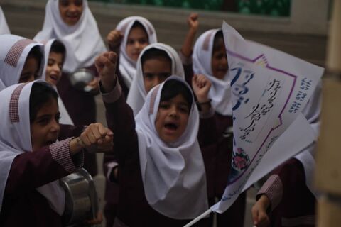 برنامه  "احتجاج الاطفال" از شیراز