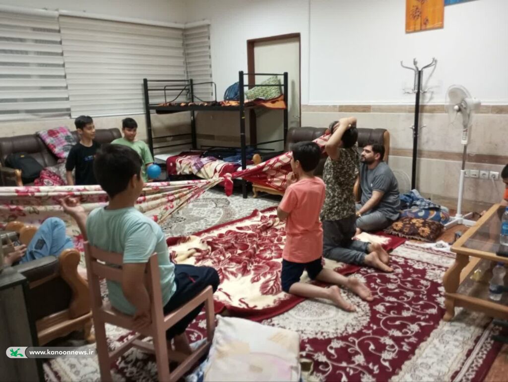 میهمانی افطار در مجتمع پردیسان در آخرین روزهای ماه مبارک رمضان 