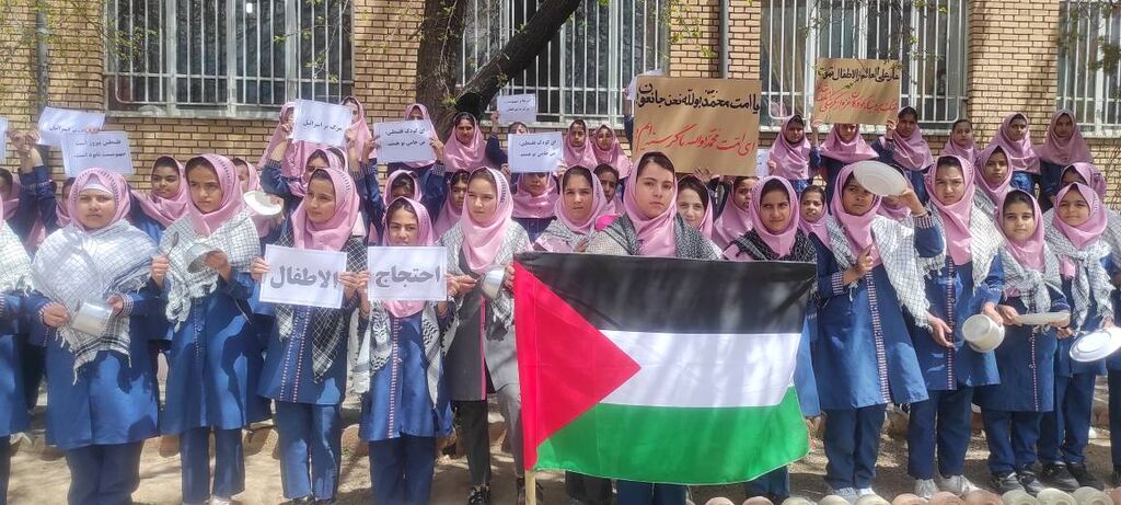 کودکان فارس آغازگر پویش جهانی "احتجاج الاطفال" شدند