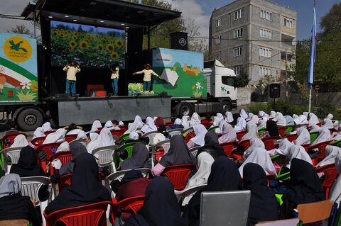 دومین روز اجرای نمایش «کلاغ بلا، توپ طلا» در البرز