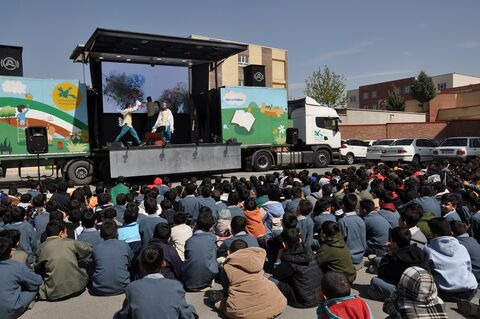 دومین روز اجرای نمایش «کلاغ بلا، توپ طلا» در البرز