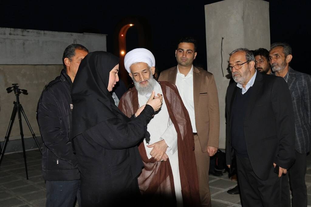 رصد هلال ماه شوال در ساری