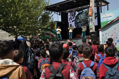 اجراهای روز سوم تماشاخانه سیار در البرز