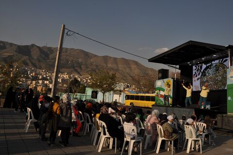 اجراهای روز سوم تماشاخانه سیار در البرز