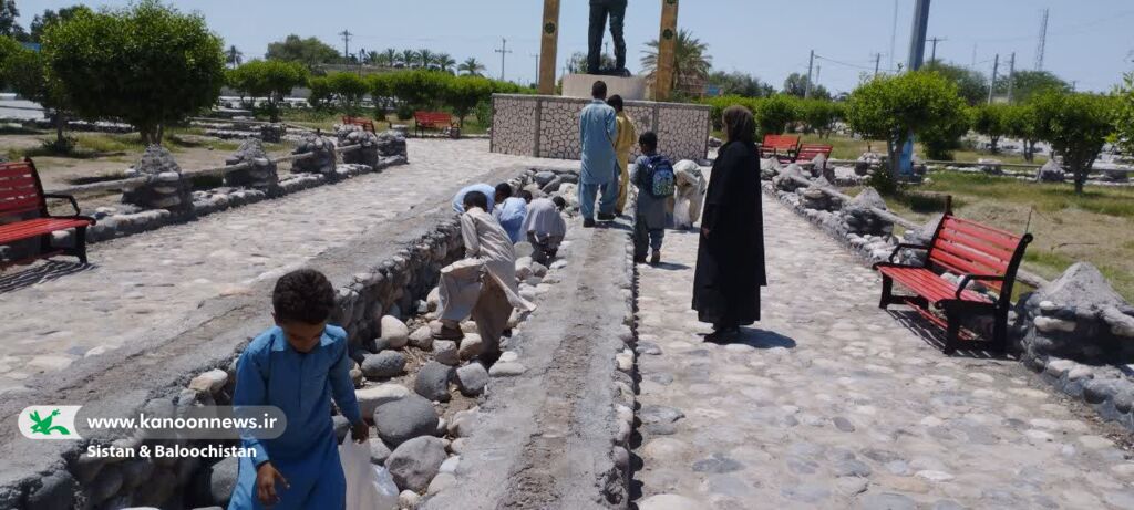 اعضا و مربیان کانون پرورش فکری سیستان و بلوچستان «حافظان زمین پاک»