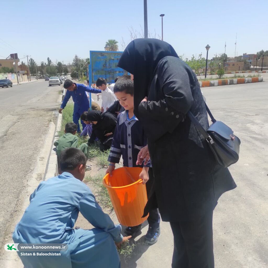 اعضا و مربیان کانون پرورش فکری سیستان و بلوچستان «حافظان زمین پاک»