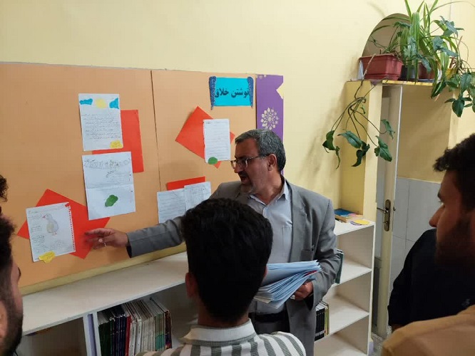 بازدید دانشجومعلمان دانشگاه فرهنگیان از کانون پرورش فکری نجف آباد