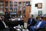نشست راهبردی مدیرکل کانون قزوین با مدیران آموزش و پرورش استان