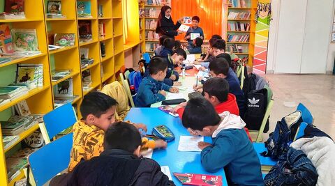 چند نما از اجرای طرح کانون -مدرسه در مراکز فرهنگی و هنری کانون استان قزوین