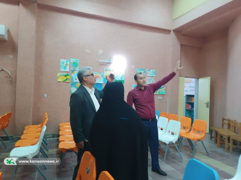 بازدید فرماندار گمیشان از کانون پرورش فکری