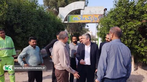 بازدید فرماندار اهواز از مرکز فرهنگی هنری کانون شماره 2  این شهرستان