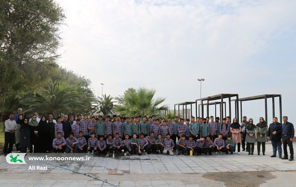 نوجوانان بوشهری حفظ محیط زیست دریایی را تمرین کردند