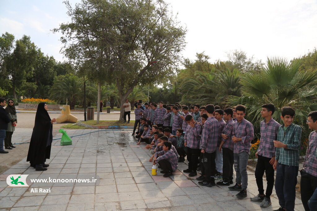 نوجوانان بوشهری حفظ محیط زیست دریایی را تمرین کردند