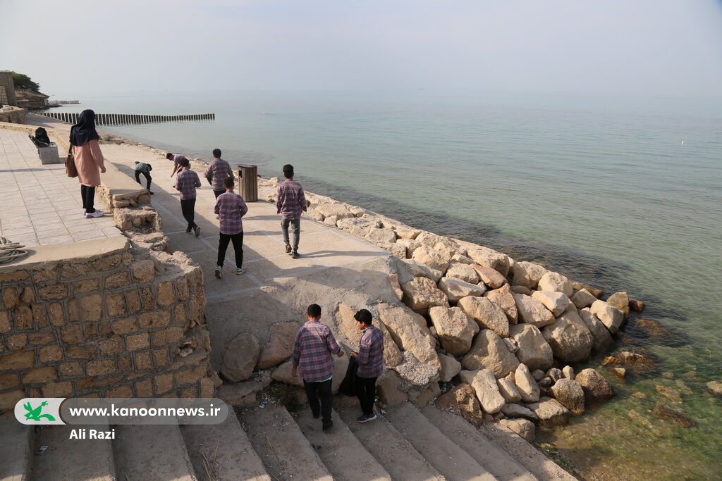 نوجوانان بوشهری حفظ محیط زیست دریایی را تمرین کردند