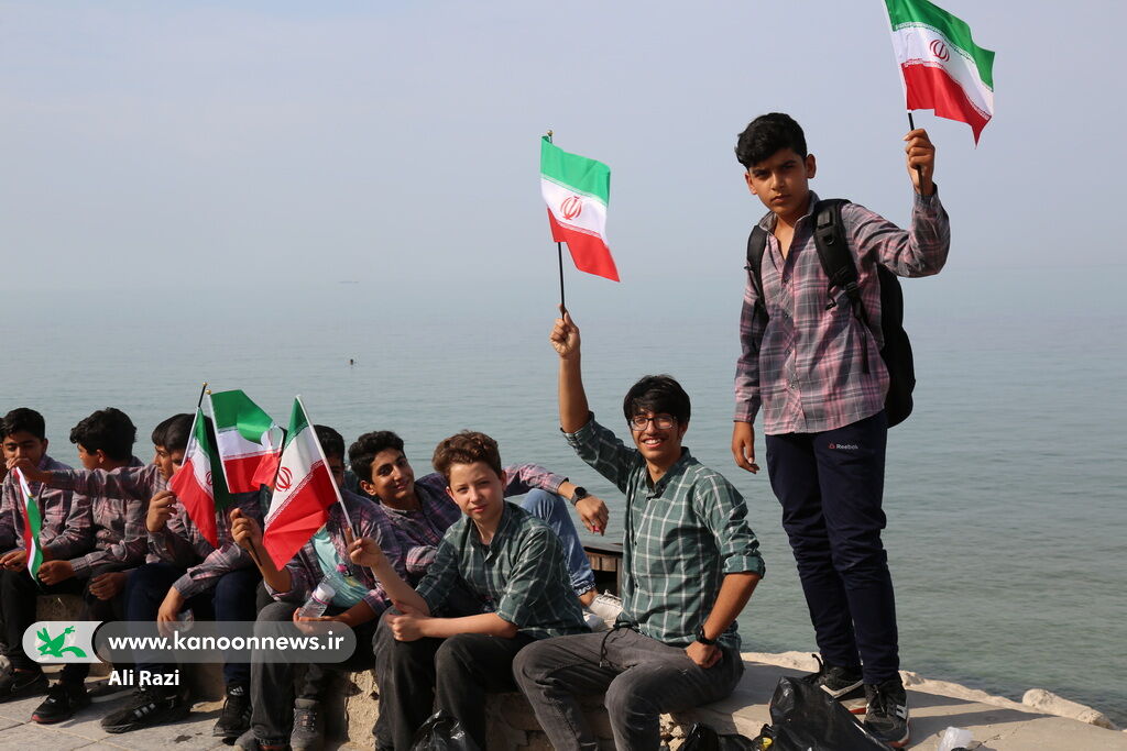 نوجوانان بوشهری حفظ محیط زیست دریایی را تمرین کردند