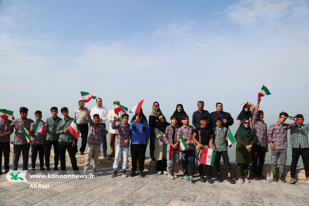 نوجوانان بوشهری حفظ محیط زیست دریایی را تمرین کردند