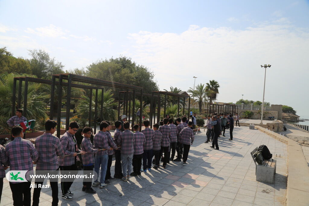 نوجوانان بوشهری حفظ محیط زیست دریایی را تمرین کردند