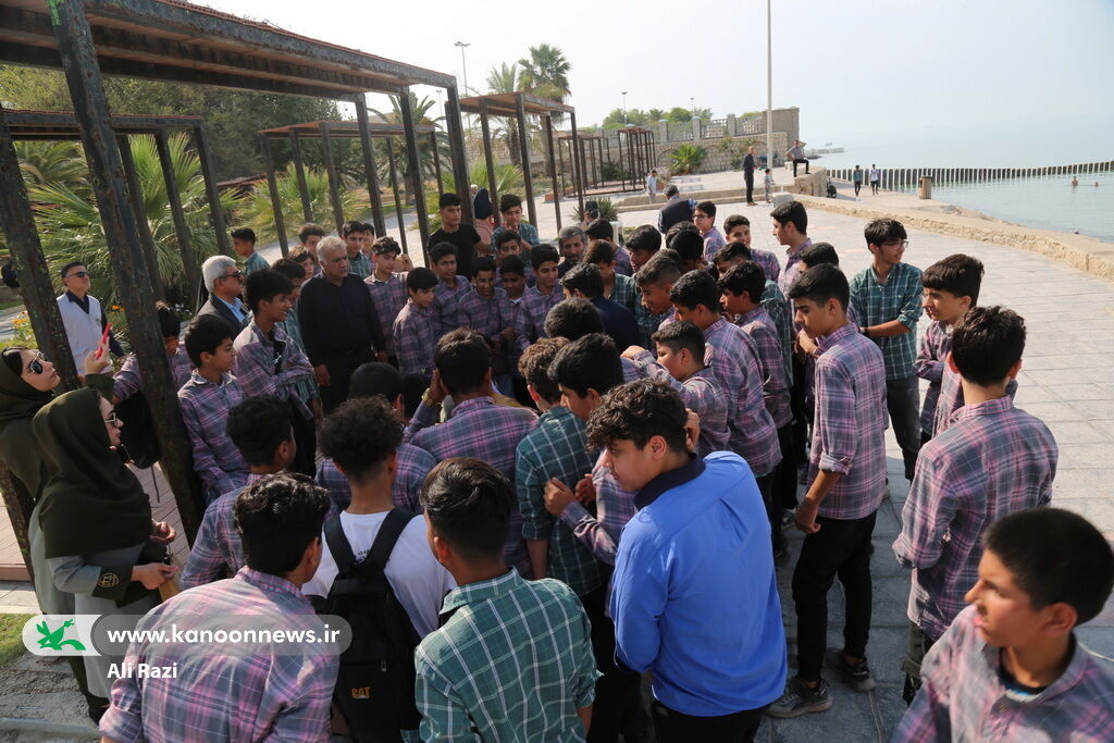نوجوانان بوشهری حفظ محیط زیست دریایی را تمرین کردند