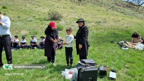 پیک امید کانون در روستای داشبلاغ هشترود