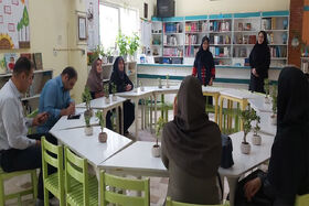 تجلیل از معلمان همکار در برنامه‌ی ملی کانون- مدرسه در البرز