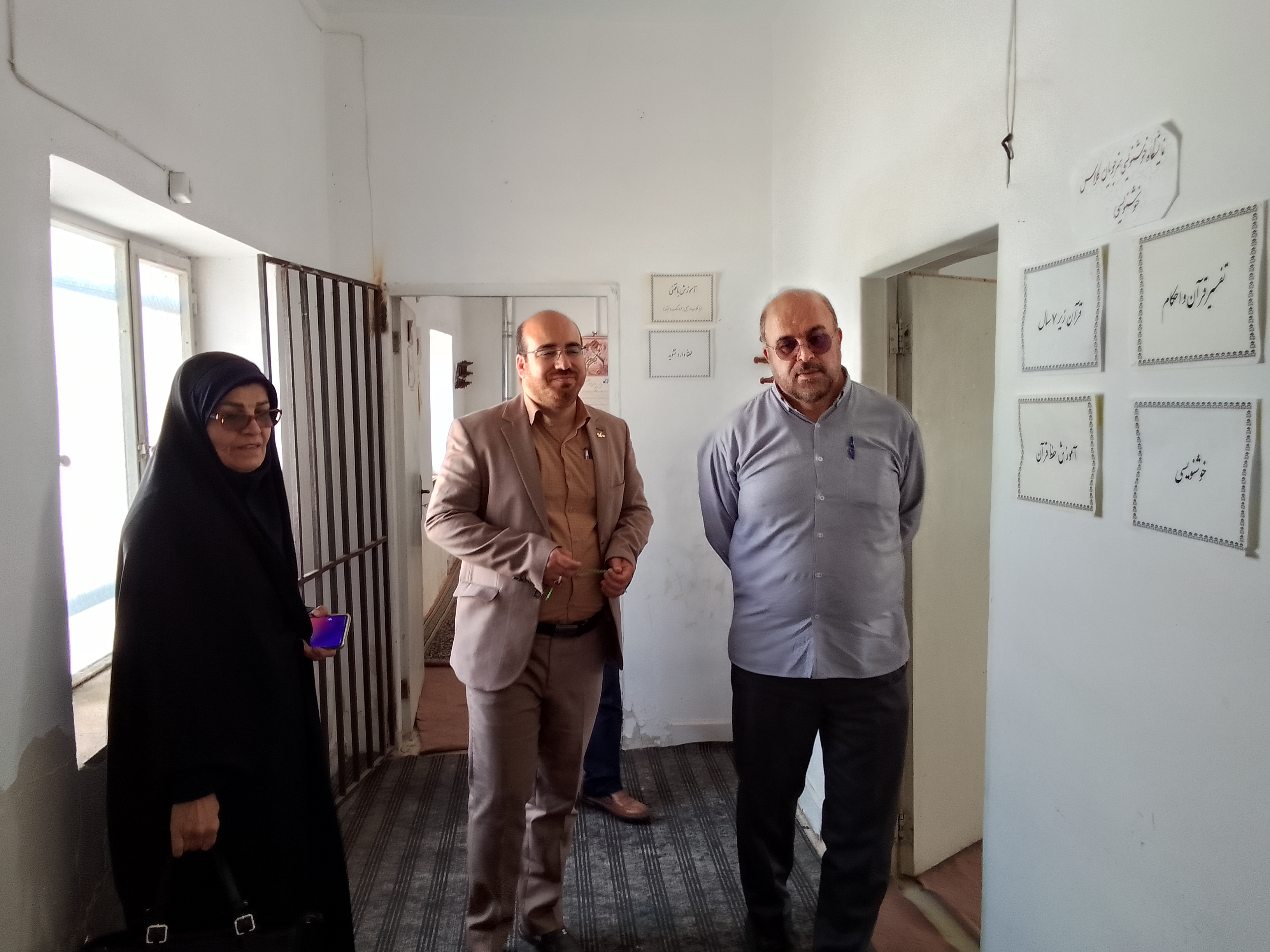 معاون فرهنگی کانون پرورش فکری در شهر نوبران