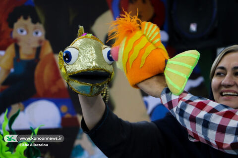اجرای نمایش ماهی رنگین کمان در سی و پنجمین نمایشگاه کتاب