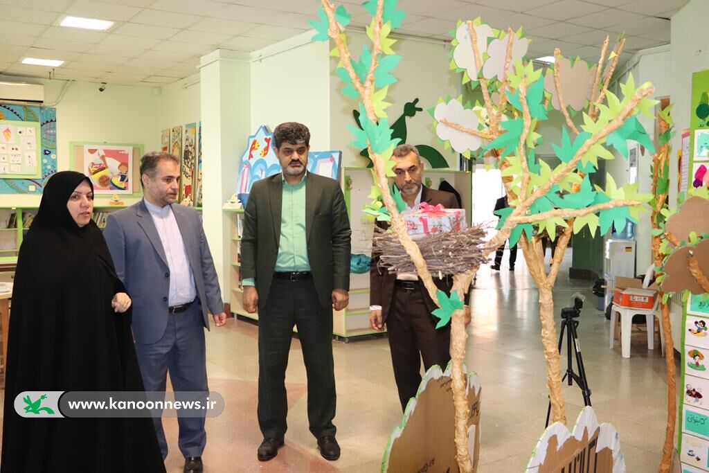 بازدید فرماندار گرگان بههمراه شهردار از کانون پرورش فکری